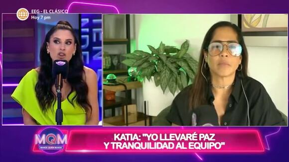 ¿Katia Palma lanzó dardo a Johanna San Miguel?