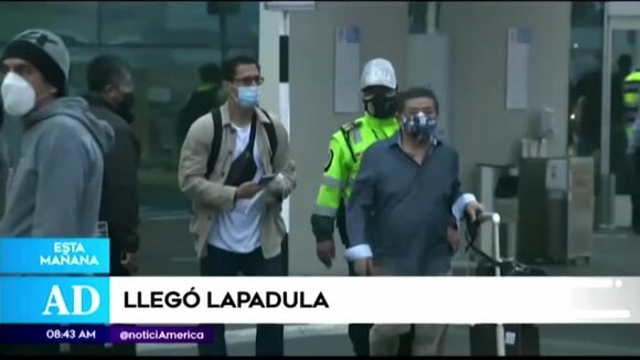 Gianluca Lapadula llegó a Lima y ya piensa en Colombia