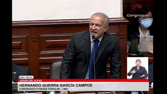 Guerra García: Castillo dijo que Perú era exportador de corruptos y nadie dijo nada