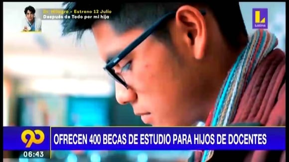 Ponabec ofrece 400 becas de estudio para hijos de docentes