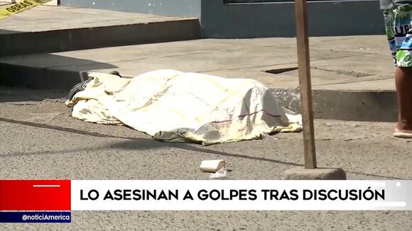 Asesinan a golpes a hombre tras discusión