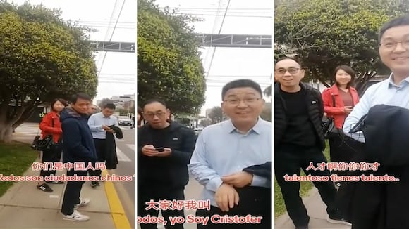 APEC Perú 2024: sereno sorprende a delegación china hablando en su mismo idioma