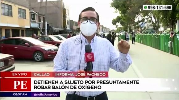 El presunto hurto ocurrió en las inmediaciones del local de Criogas. (Video: América)