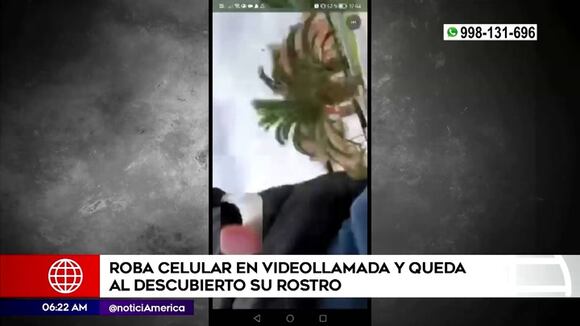 Robo de celular a joven cuando hacía videollamada