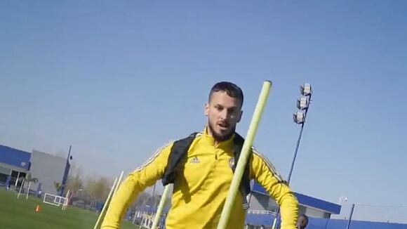 Entrenamientos de Boca con miras al duelo ante River. (Video: Boca)