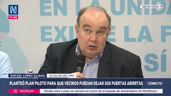 Declaraciones del alcalde de Lima, Rafael López Aliaga