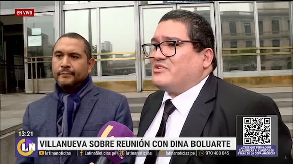 ¿Qué dijo Jaime Villanueva sobre supuesta reunión con Dina Boluarte?