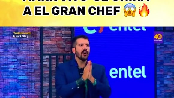 El Gran Chef Famosos: MARK VITO llegará este viernes 5 de Mayo a la cocina
