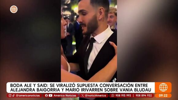 Pelea entre Onelia Molina y Mario Irivarren en boda de Alejandra Baigorria