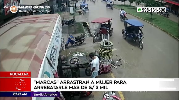Pucallpa: Marcas atacan a mujer