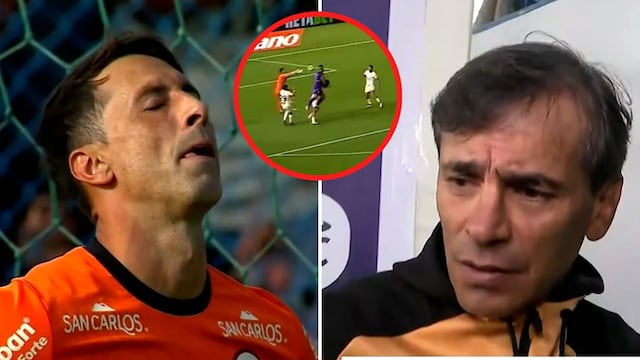Universitario: ¿Cómo reaccionó Fabián Bustos tras ‘blooper’ de Sebastián Britos?