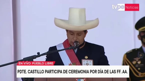 Discurso de Pedro Castillo