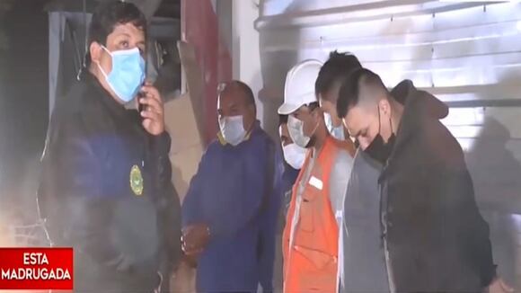 Lurín: Policía captura a delincuentes que intentaron llevarse más de 300 mil soles en mercadería de almacén textil