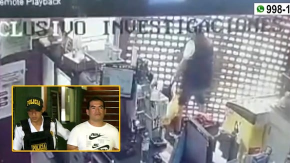 Ate: trabajadores encierran en tienda a ladrón y evitan robo