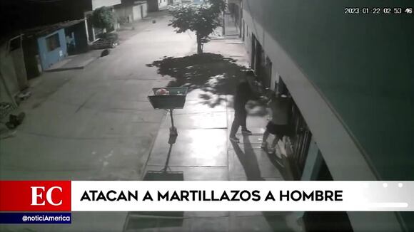 Atacan a martillazos a hombre
