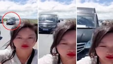 Influencer china es atropellada mientras realizaba una transmisión en vivo en plena carretera