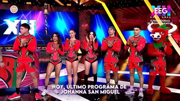 Participantes lloran por la despedida de Johanna San Miguel