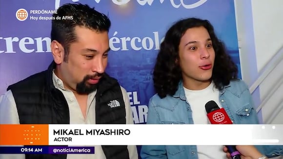 Aldo Miyashiro y Érika Villalobos vieron juntos el estreno de “Perdóname”