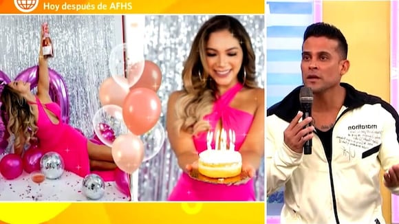 Christian Domínguez saluda a ex