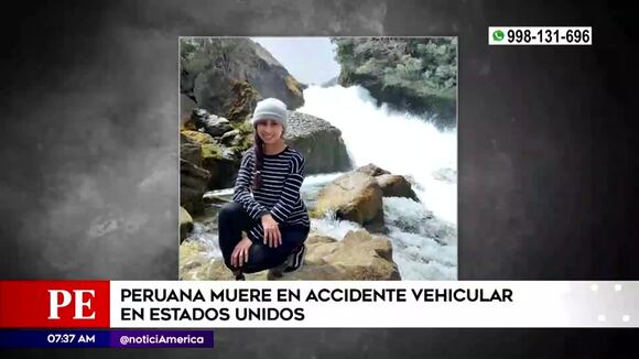 Peruanos sufren accidente vehicular en Estado Unidos