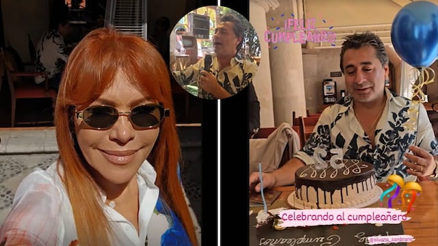 Magaly Medina viaja a Arequipa para festejar cumpleaños 52 de Alfredo Zambrano