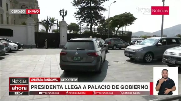 Dina Boluarte abandona Fiscalía de Lima