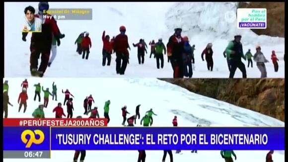 'Tusuriy Challenge': el reto por el Bicentenario de la Independencia