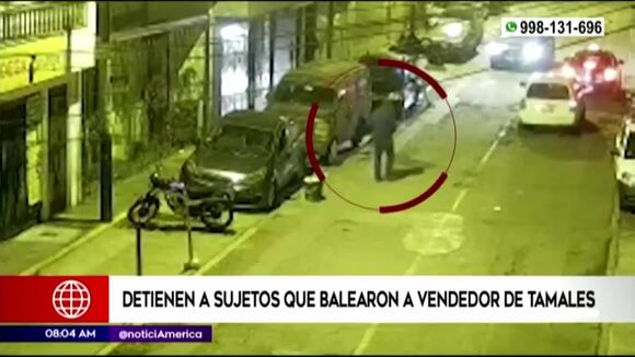 Independencia: capturan a sujetos que balearon a vendedor de tamales