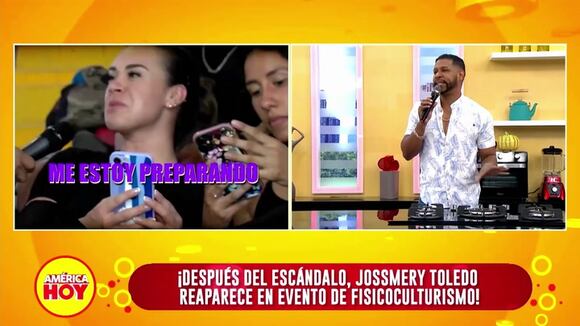 Janet Barboza se burla de la situación de Jossmery Toledo