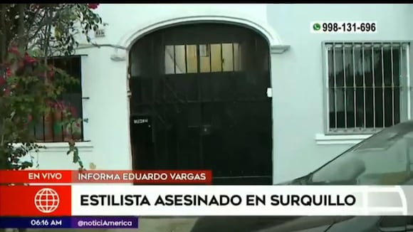 Surquillo: Estilista colombiano fue asesinado en una quinta