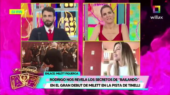 Marcelo Tinelli tiene el Whatsapp de Milett Figueroa