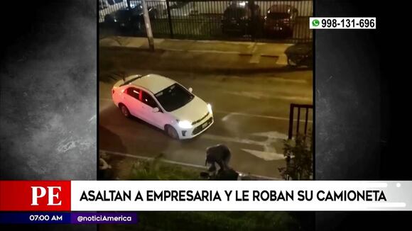 Asaltan a empresaria en Chorrillos