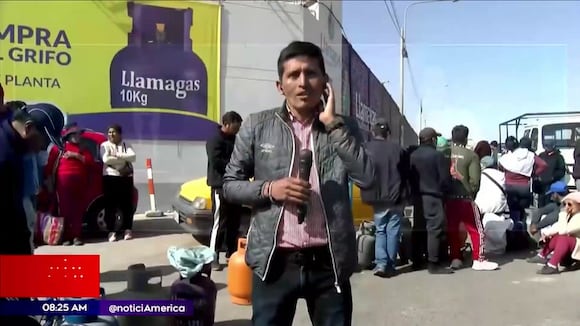 Arequipa: Se registra escasez de gas