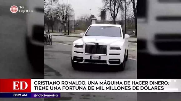 Esta es la envidiable colección de autos de Cristiano Ronaldo