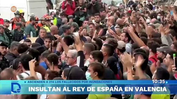 Insultan al rey de España en Valencia
