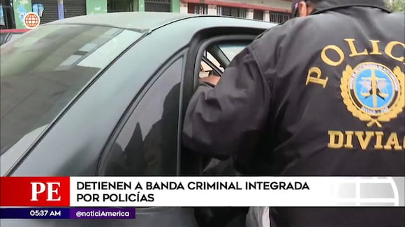Detienen a policías