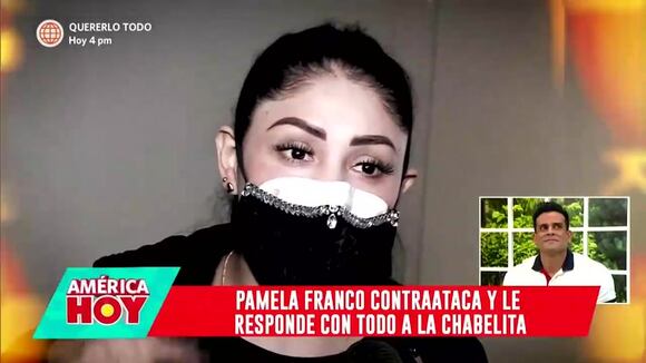 Declaraciones de Pamela Franco