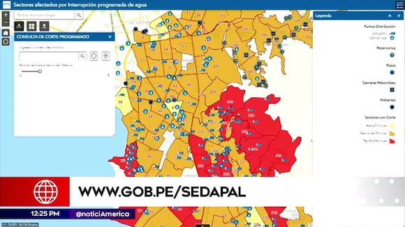 Corte de agua en Lima: ¿Cómo saber cuántas horas estará mi distrito sin el servicio? | VIDEO