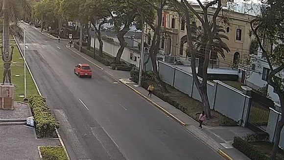 Incidente en la avenida Javier Prado
