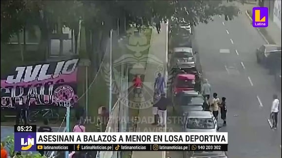 Callao: Asesinan a menor en losa deportiva