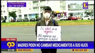 San Miguel: denuncian que Essalud cambió medicamento que recibían dos pacientes menores de edad | VIDEO