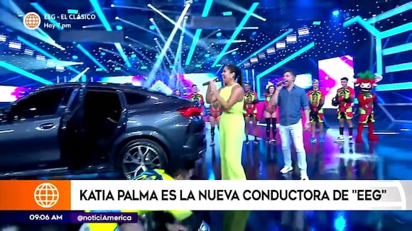 Katia Palma se pronuncia tras ser presentada en EEG
