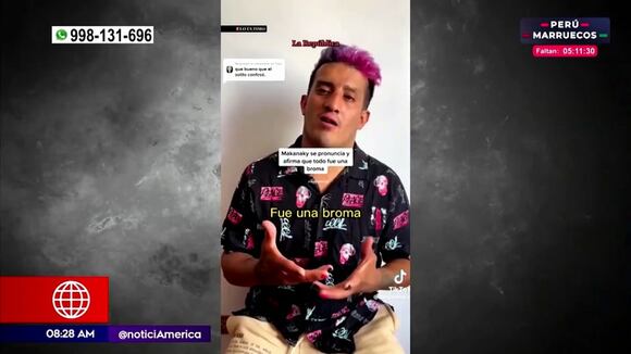 Makanaky tras confesar violación ahora dice que fue una broma