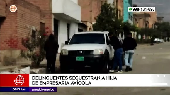 Comas: secuestran a hija de empresaria