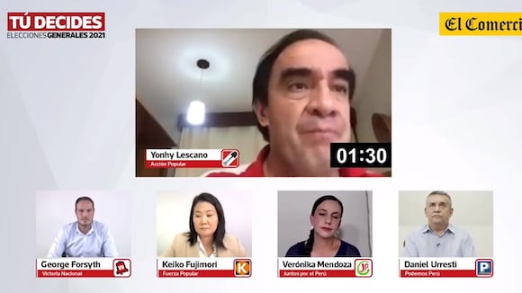 Lescano responde sobre la responsabilidad del partido en la crisi política