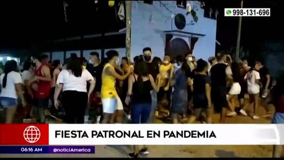 Coronavirus en Perú: Realizan fiesta patronal en medio de la pandemia