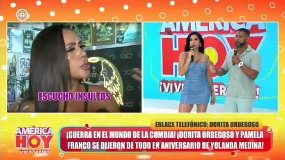 Dorita Orbegoso ofrece detalles de discusión