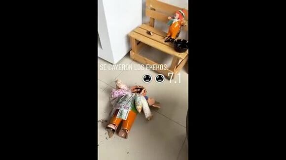 Guty Carrera y Nicola Porcella tras terremoto en México