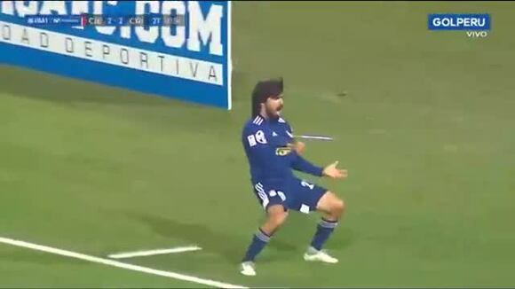 Jorge Cazulo y el gol que permitió la remontada de Sporting Cristal por 3-2 sobre Cienciano | Video: