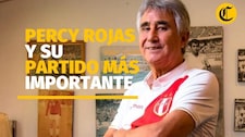 Percy Rojas y su partido más importante
